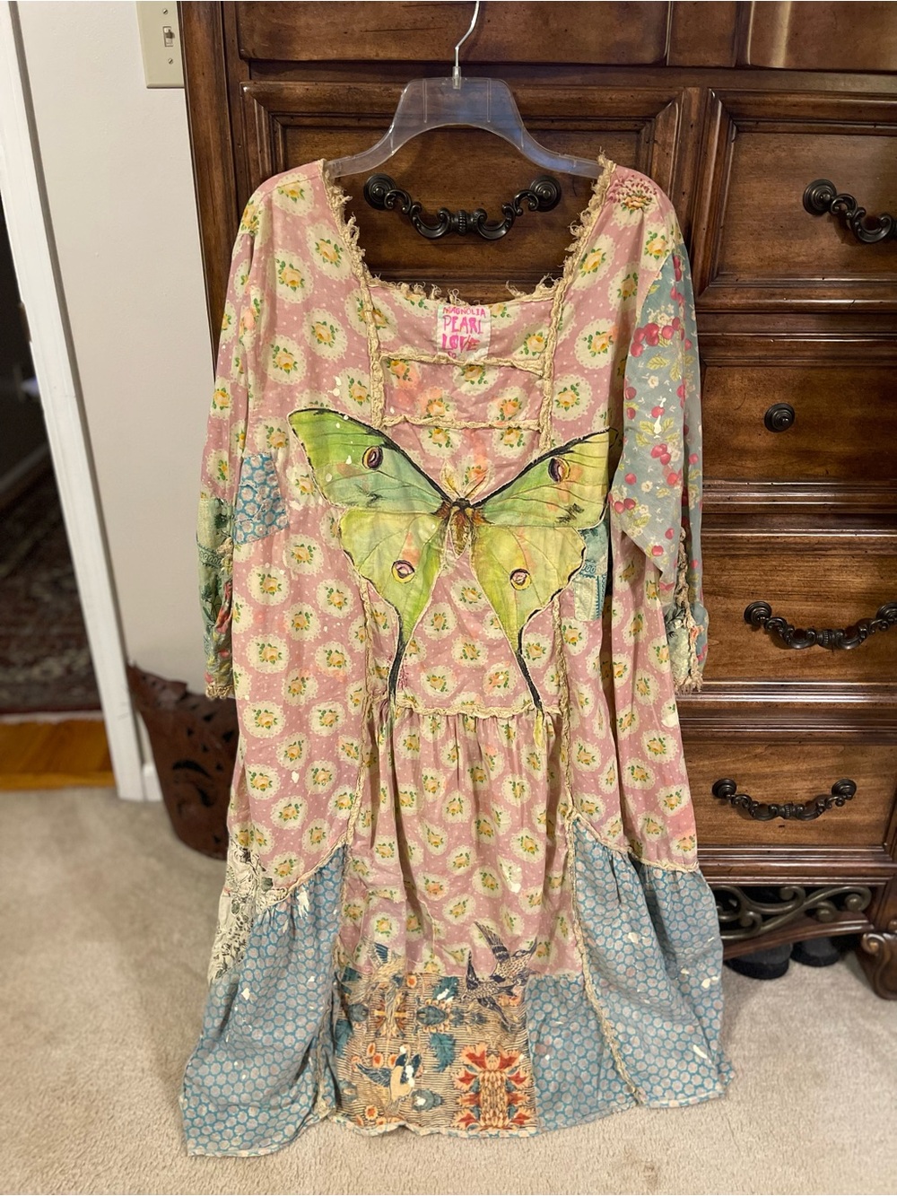 Luna Moth Helena Dress in Avignon - Picture 6 of 9